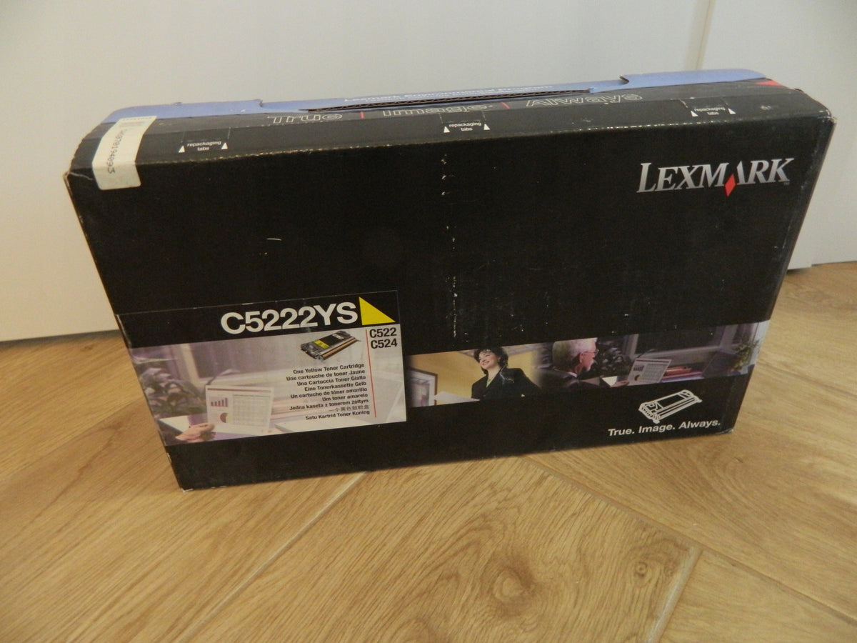 Toner Lexmark C5222YS YELLOW Original C522 C524