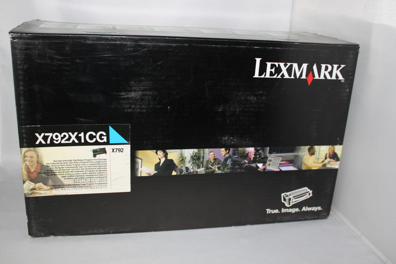 Toner Lexmark Original C792X1CG Cyan Color blue (cyan)