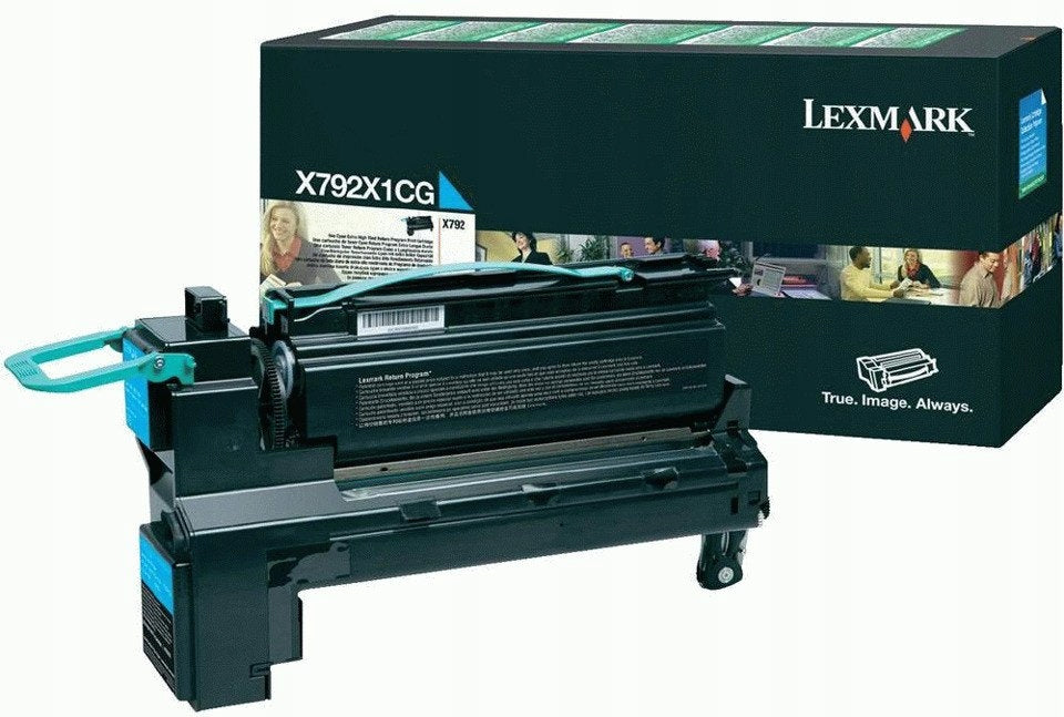 Toner Lexmark Original C792X1CG Cyan