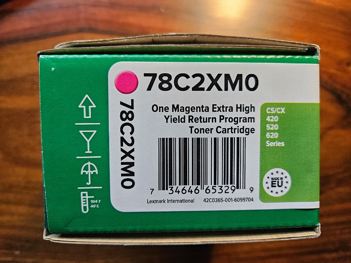 Toner Lexmark for Lexmark 78C2XM0 red (magenta)