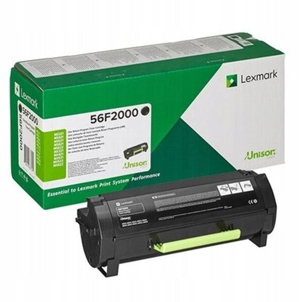 Toner Lexmark for MS321dn / MS521dn | 6k (56F2000) Black