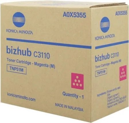 Toner Minolta TNP51M Magenta 5 000 pages_