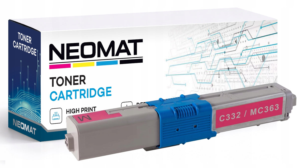 Toner OKI MC363 Magenta Red High Yield – Replacement