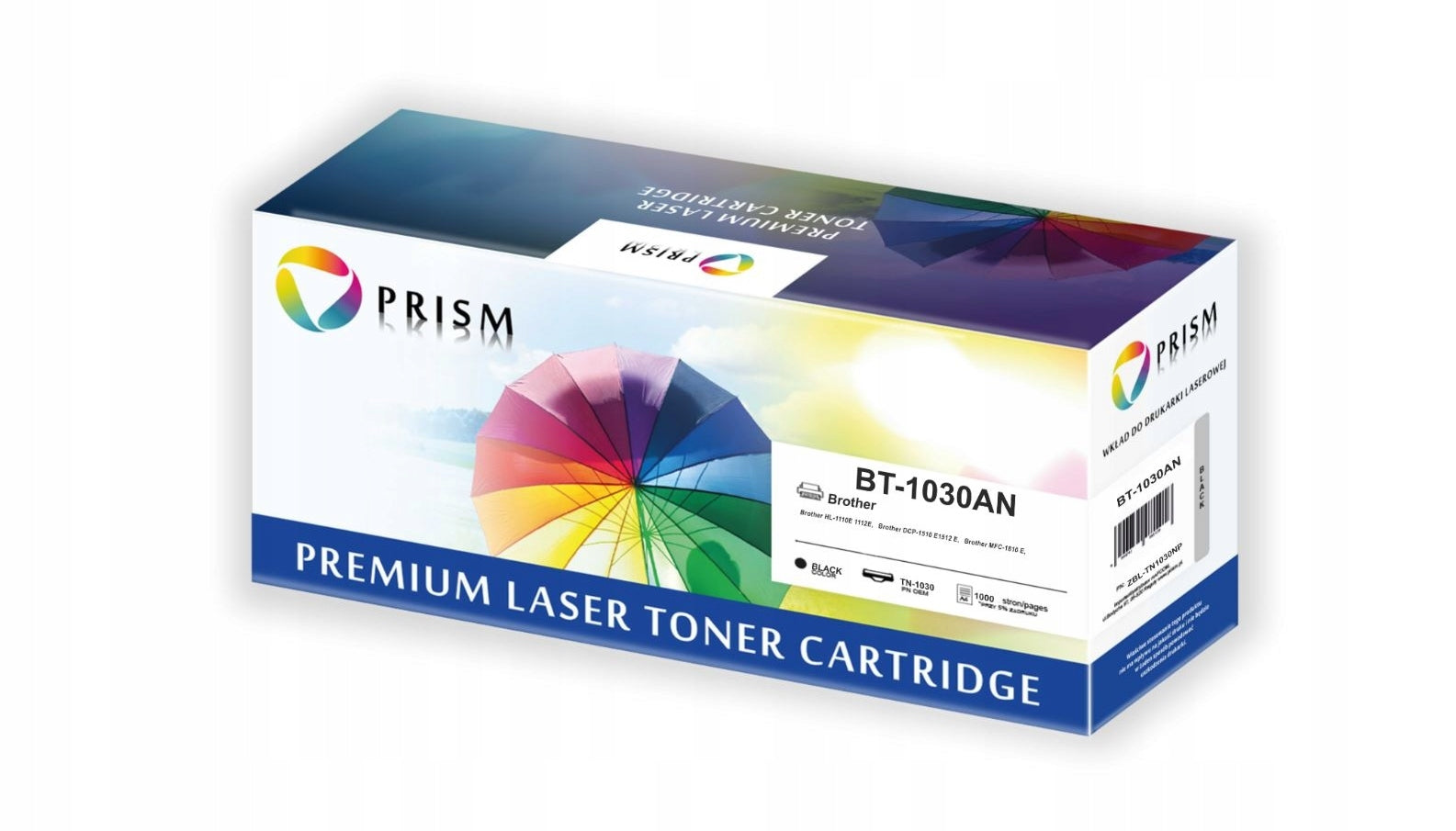 Toner PRISM for Brother TN-1030 1000 pages black