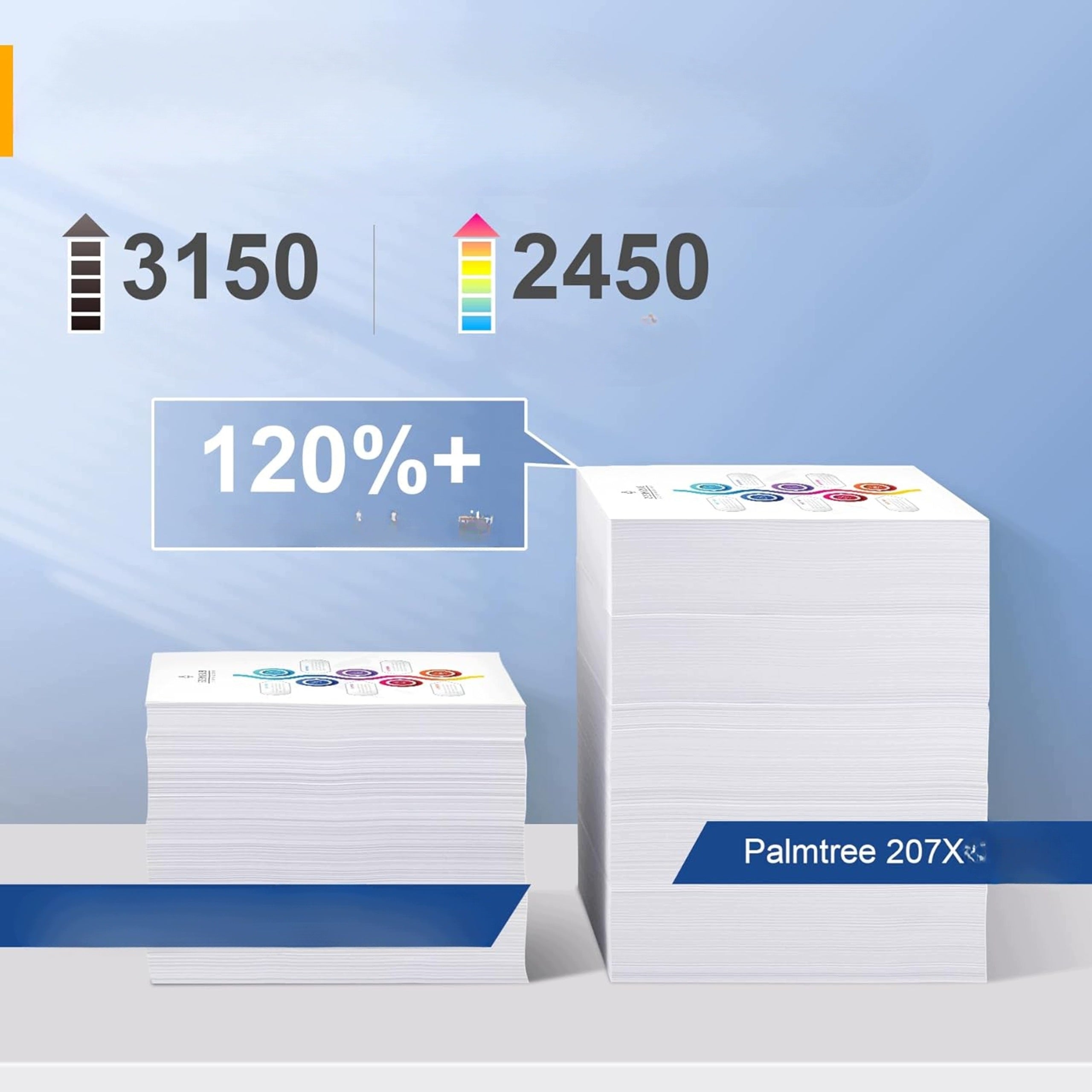 Toner Printer Color Toner Multipack 4x 207X for HP XL with Chip Manufacturer code Toner Do Drukarki Tonery Kolorowe Multipack 4