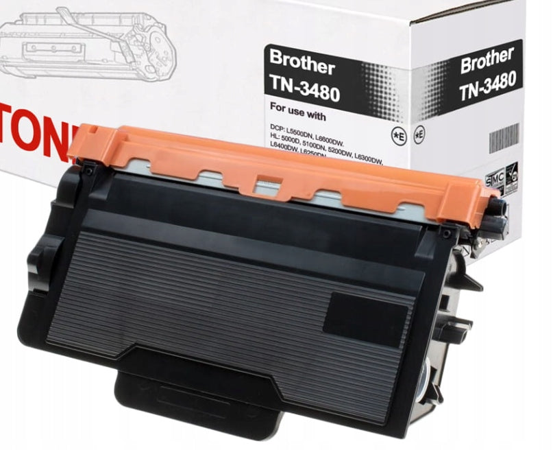 Toner Replacement for BROTHER TN-3480 - Black Color black