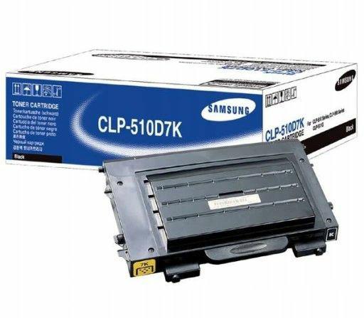 Toner Samsung CLP-510D7K black (black) Original Manufacturer code CLP-510D7K