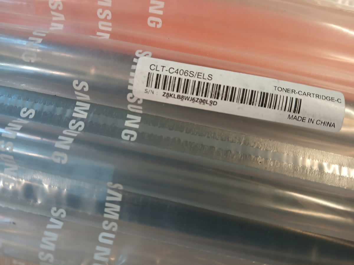 Toner Samsung CLT-C406S/ELS blue (cyan) Original Packaging status original