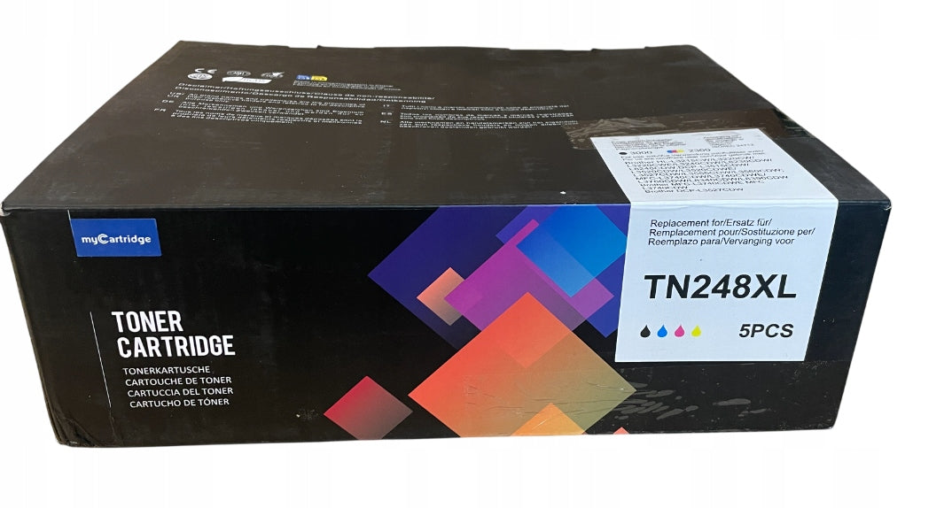 Toner Set for Brother TN248XL MyCartridge 3 colors