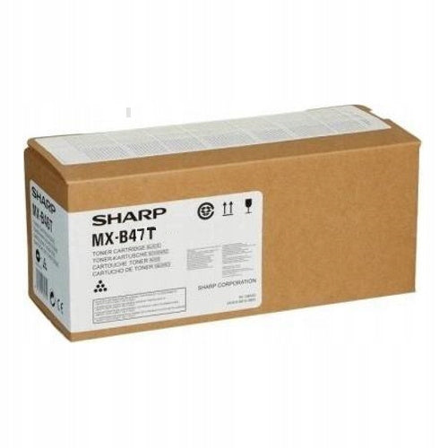 Toner Sharp MX-B47T černý (černá)