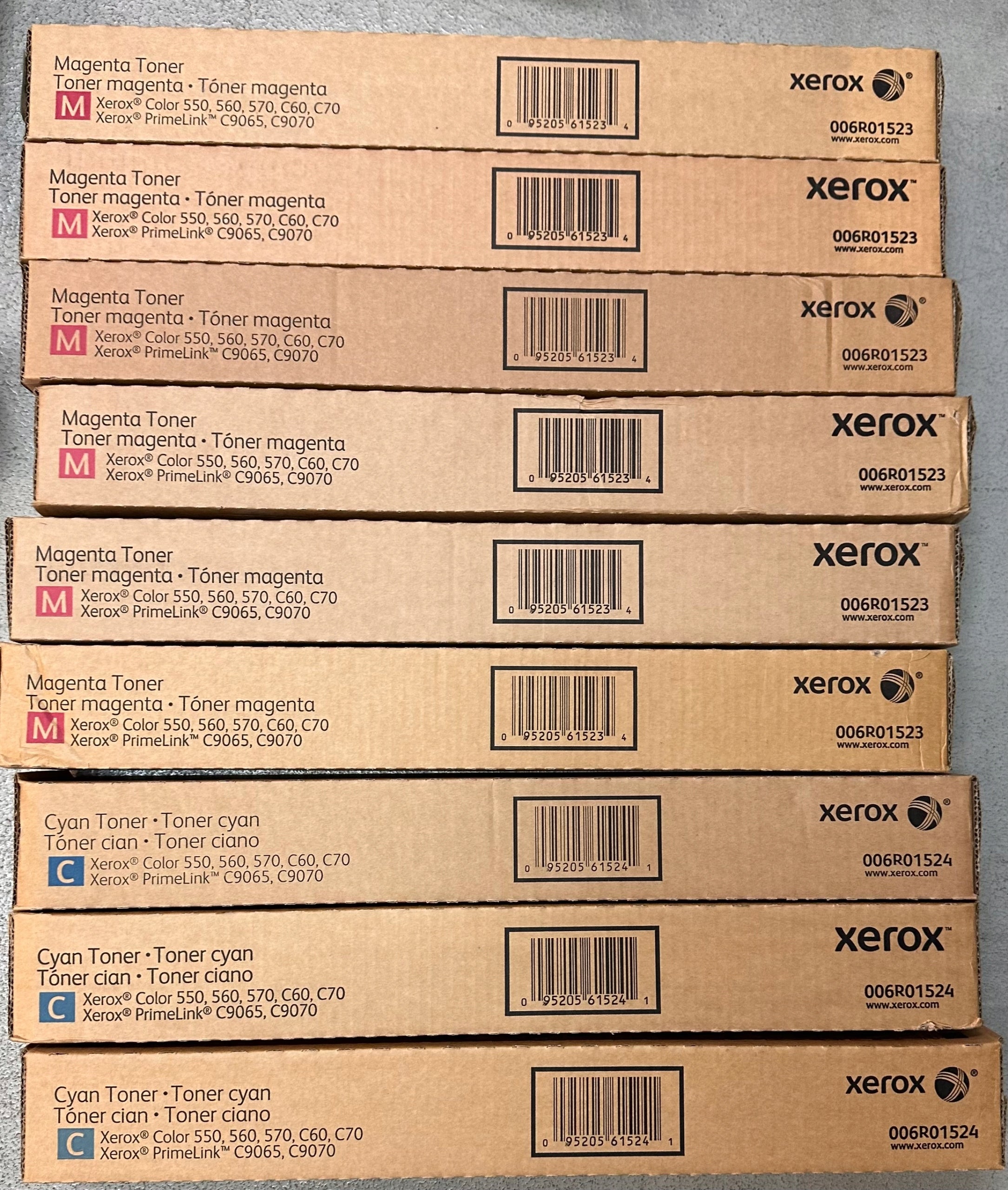 Toner Xerox Color 550 / 560 / 570 Magenta Original 006R01531