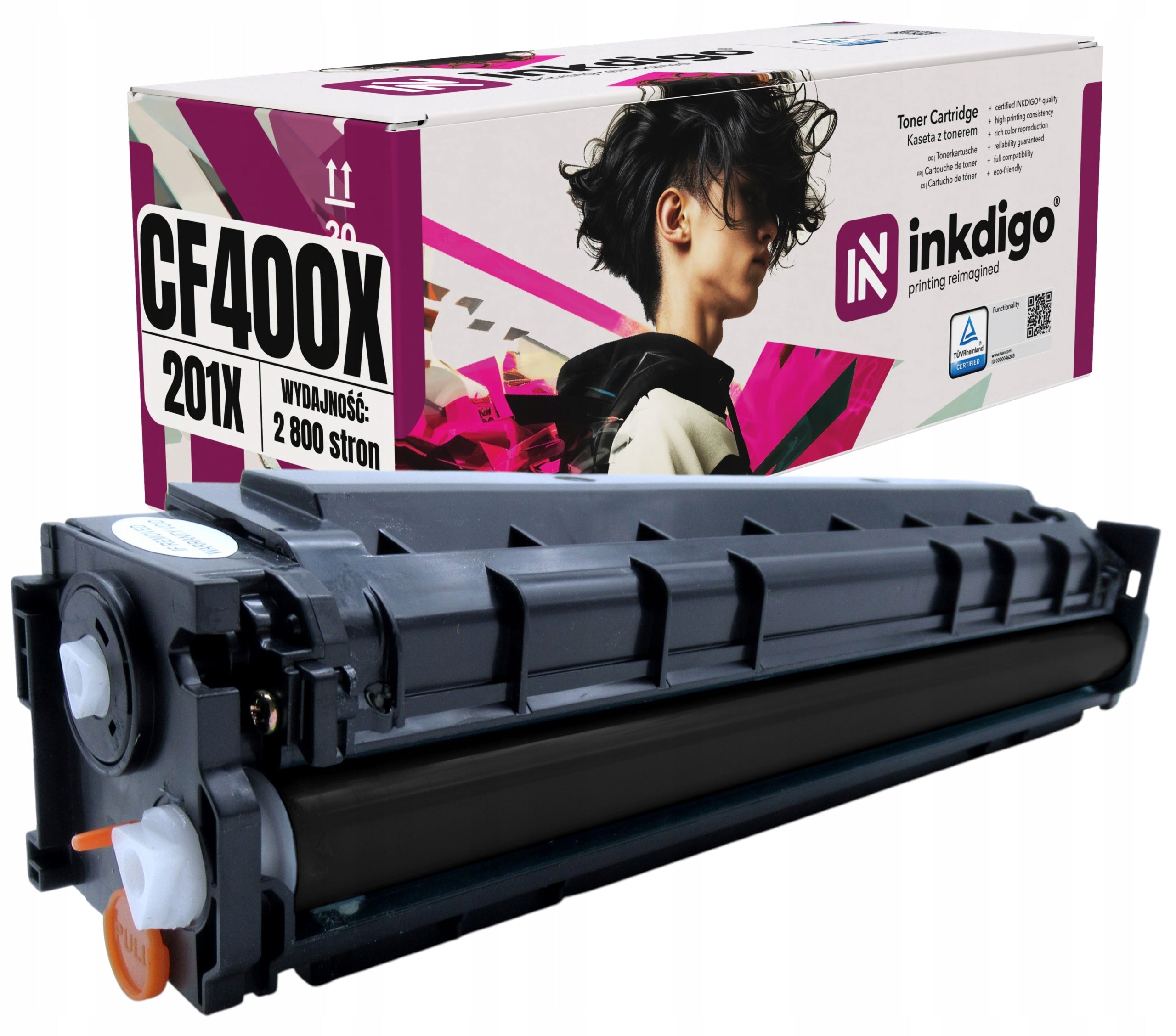Toner cartridge CF400X 201X for HP MFP277dw HP COLOR LASERJET PRO M252dw