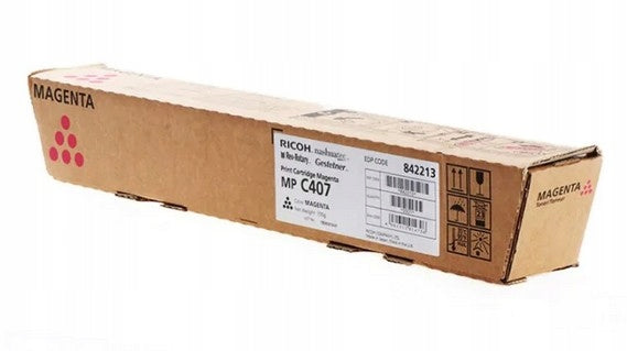 Toner cartridge Ricoh MP C407 842209 / 842213 Original MAGENTA MPC407 MPC-407