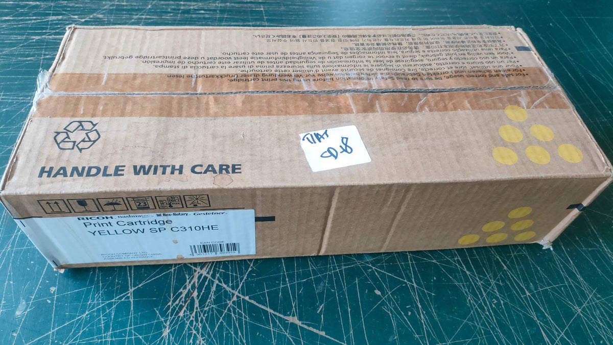 Toner cartridge Ricoh SP C310HE Yellow 407635 (yellow)