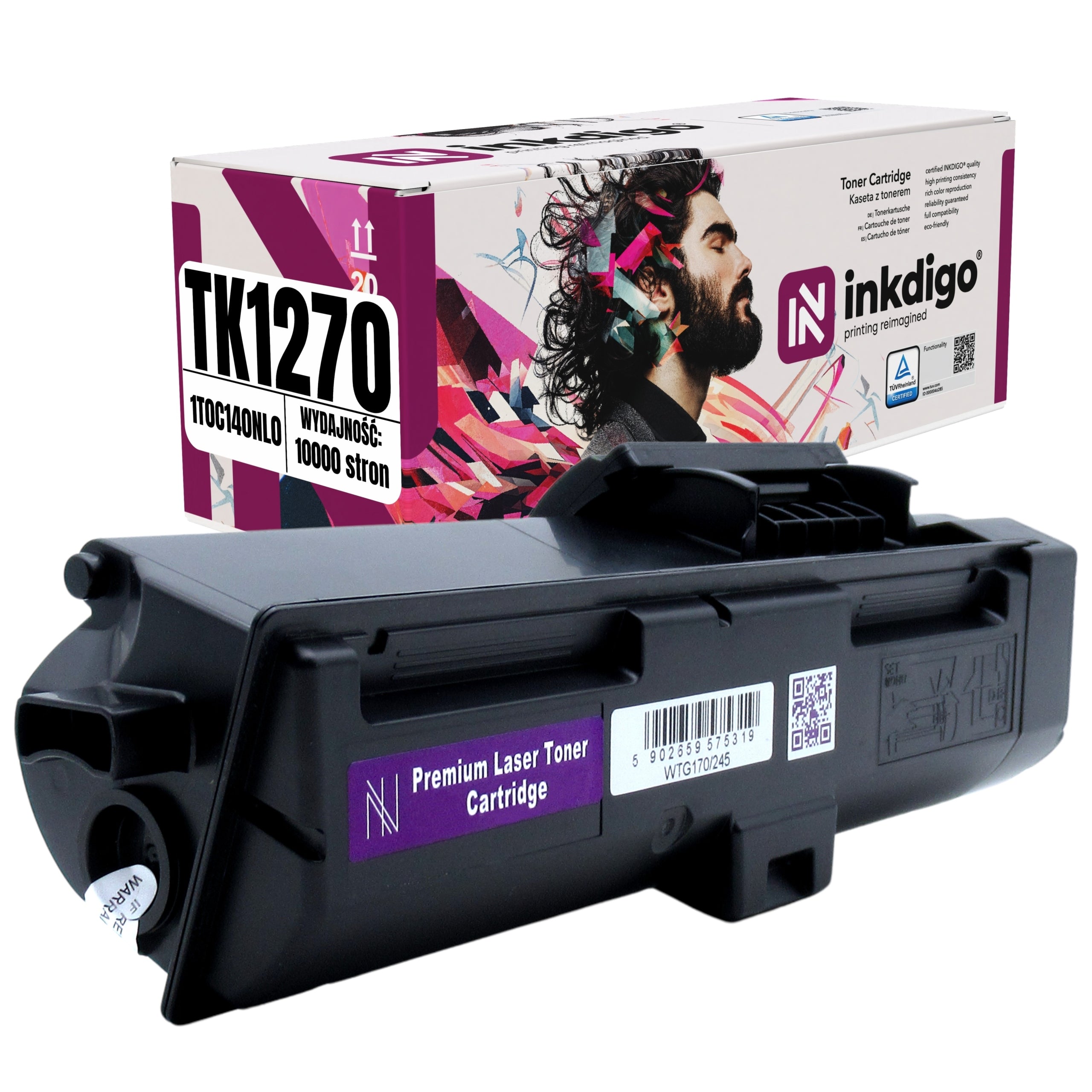 Toner cartridge TK1270 1T0C140NL0 for KYOCERA ECOSYS MA4000fx MA4000wifx