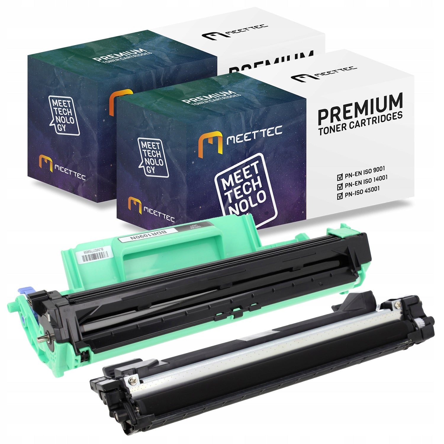 Toner cartridge TN1090 + drum DR1090 for Brother DCP-1622WE 1623WE replacement 2 pcs. EAN (GTIN) 5902082693017