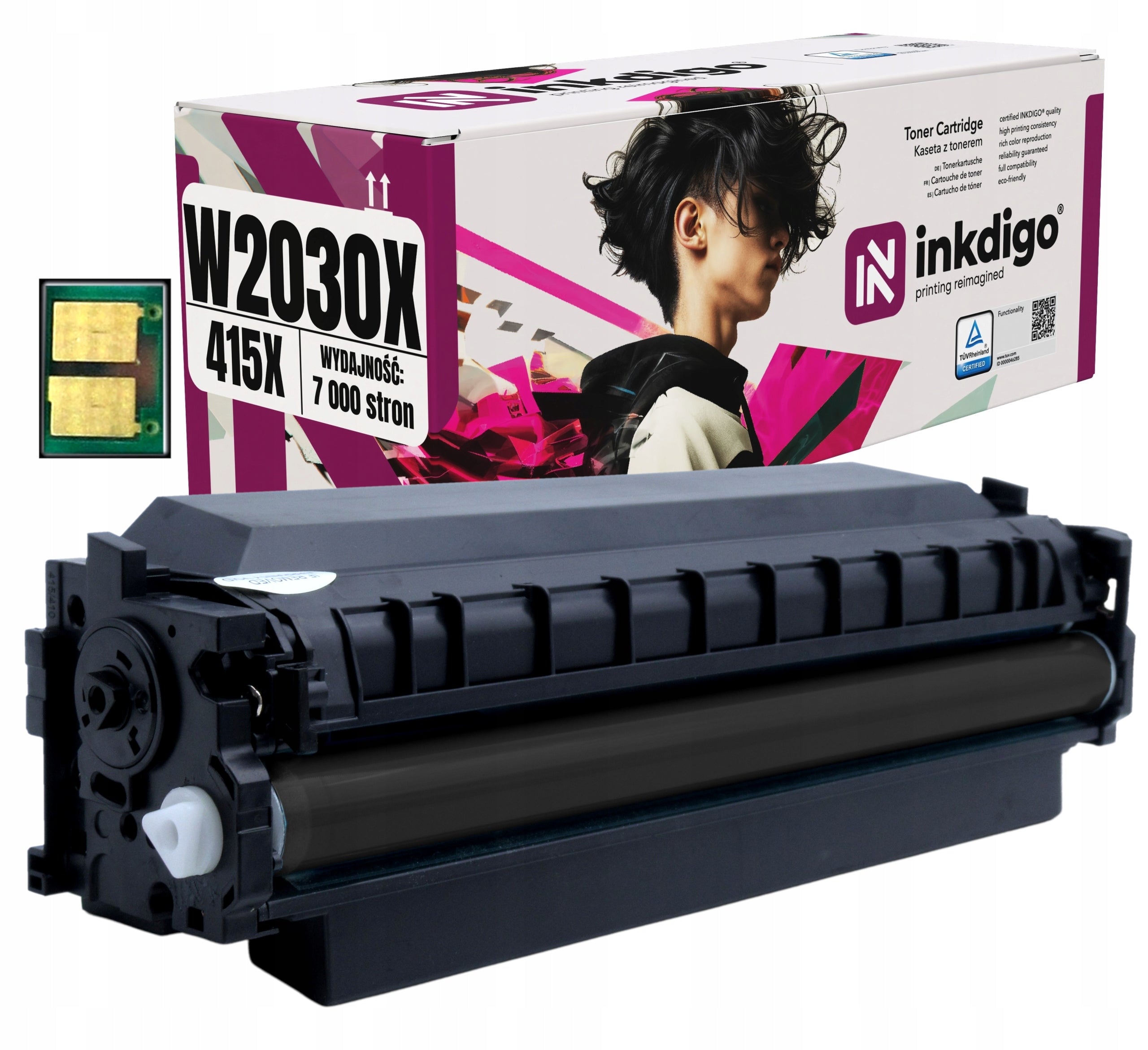 Toner cartridge W2030X 415X WITH CHIP for HP M479dw M480f printer