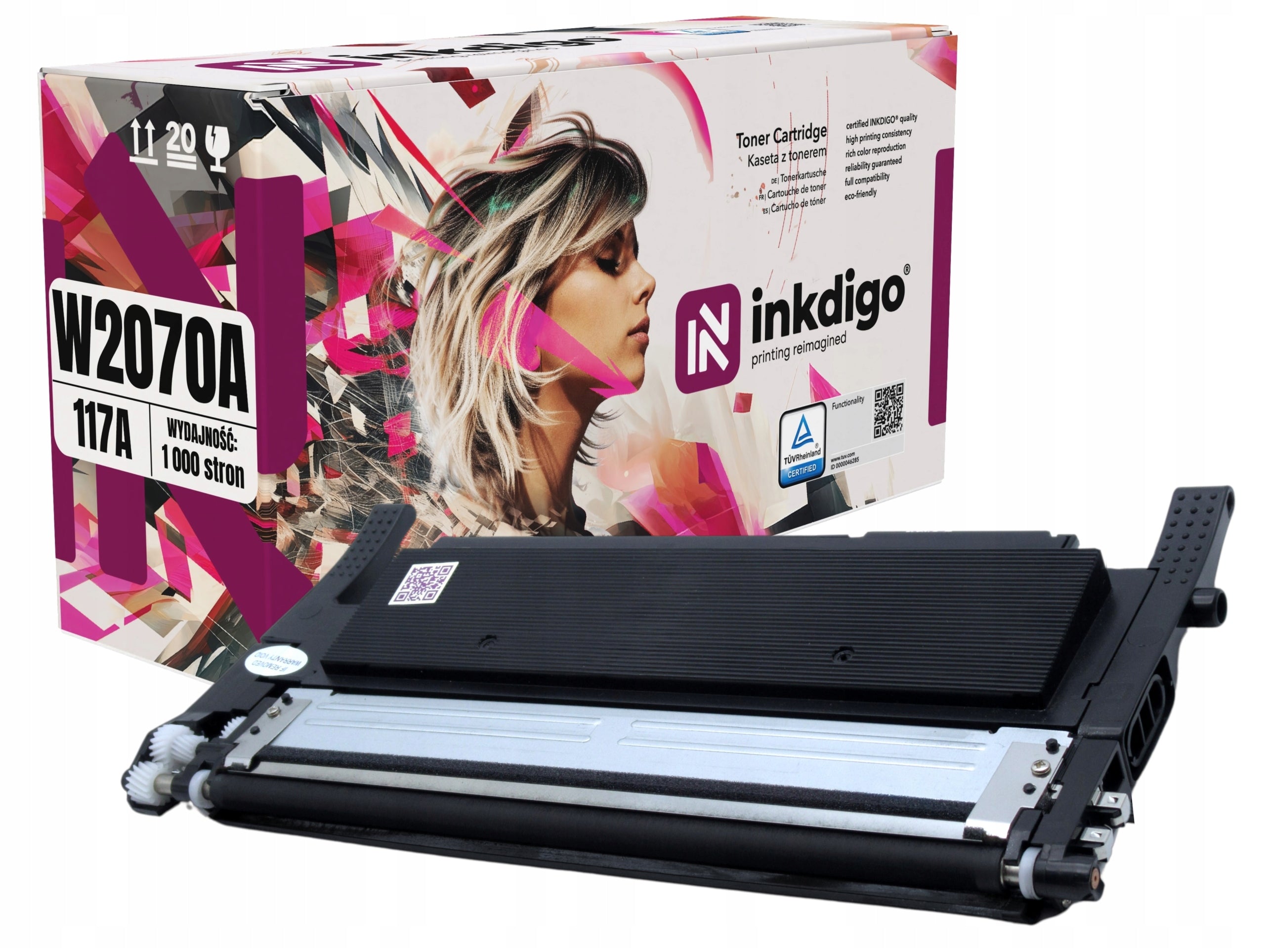 Toner cartridge W2070A 117A for HP 178nw 179fnw CHIP printer
