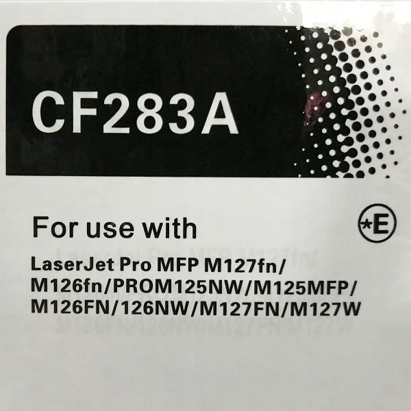 Toner cartridge WB / SMART HP-83A replacement HP CF283A 83A Manufacturer code HP-83A-E1
