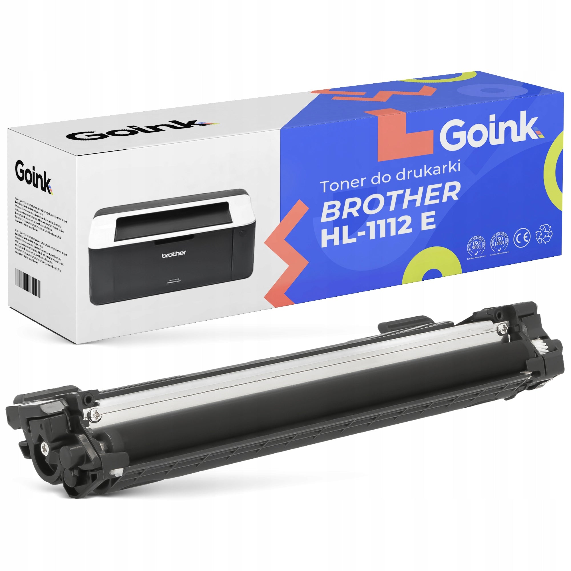 Toner cartridge for Brother HL-1112 E (Black, TN-1030) LJ
