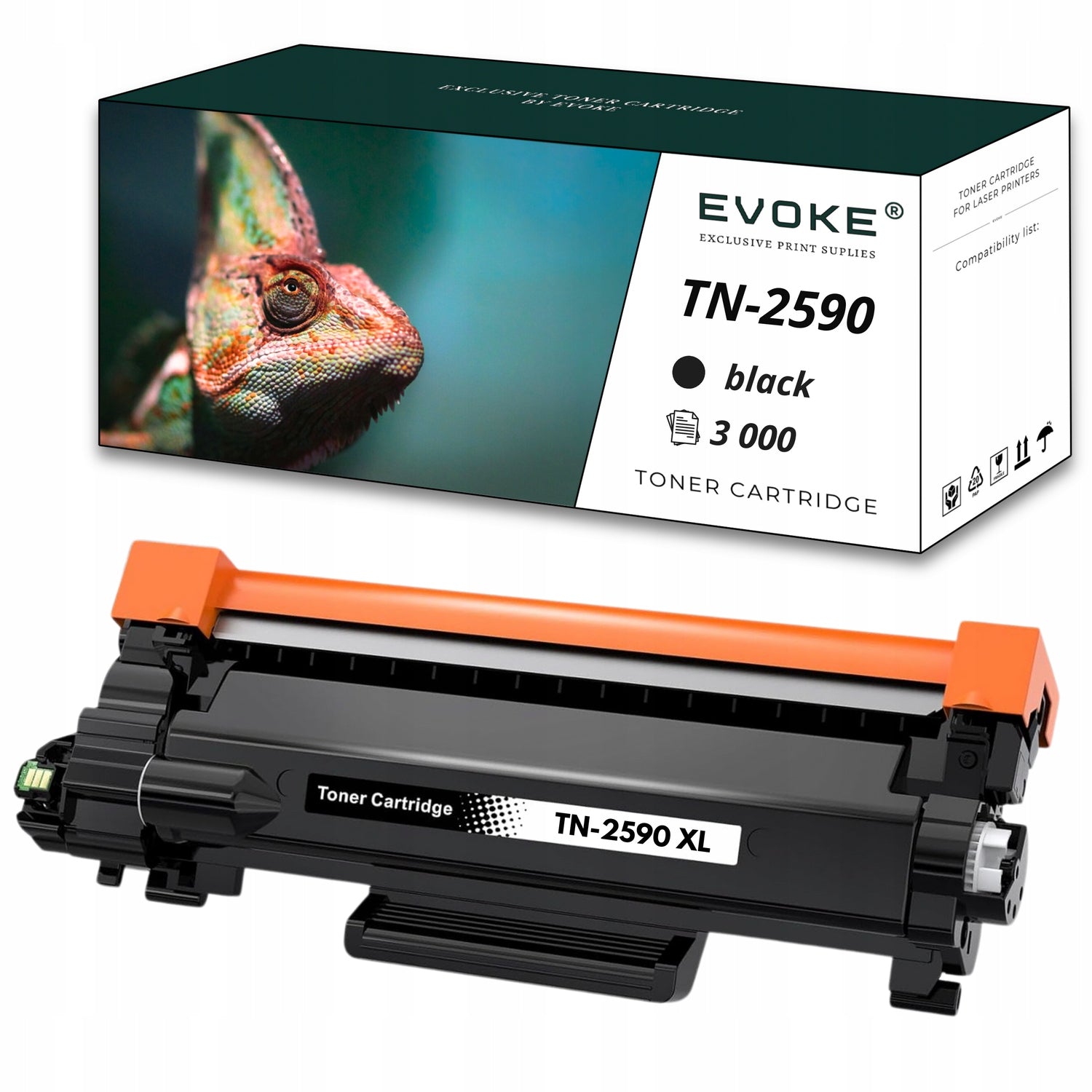 Toner cartridge for Brother TN-2590 XL black | 3000 pages | TN2590