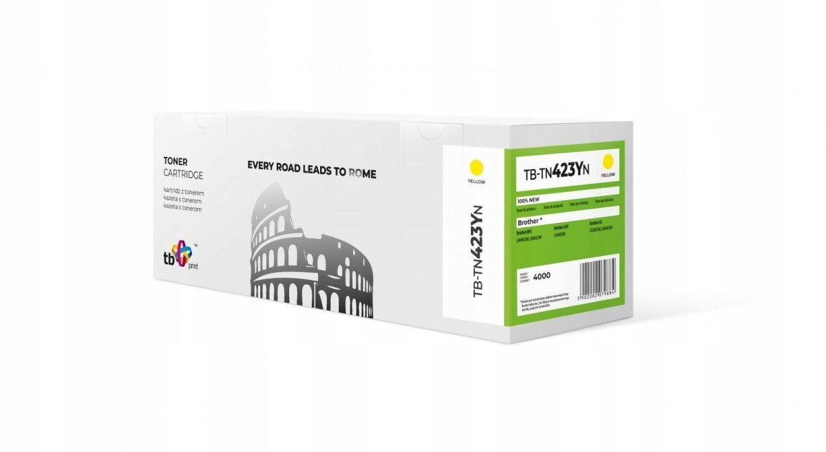 Toner cartridge for Brother TN423Y TB-TN423YN yellow 100% Manufacturer TB Print