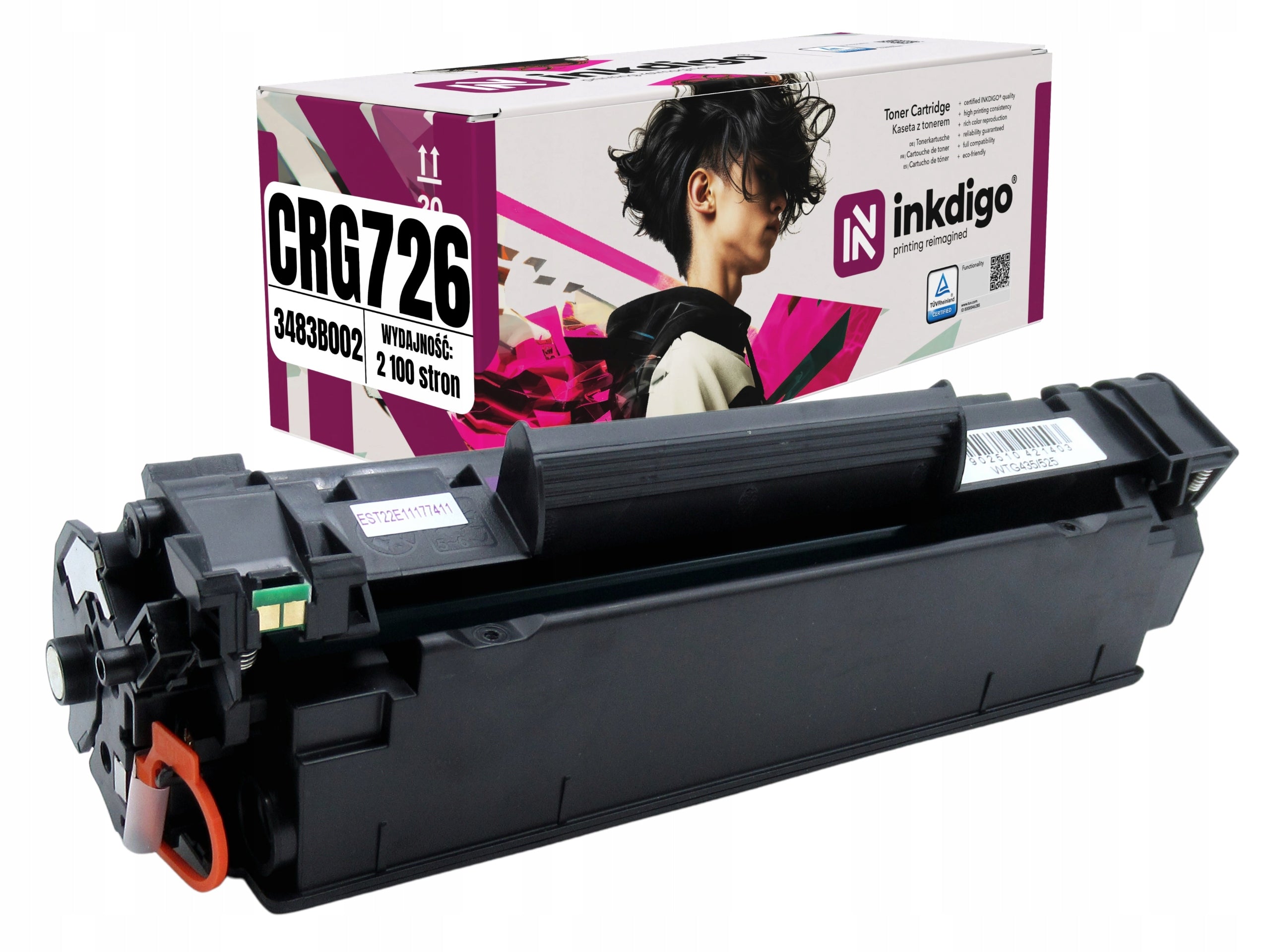 Toner cartridge for Canon CRG-726 LBP6200 LPB6200d LBP6230dw