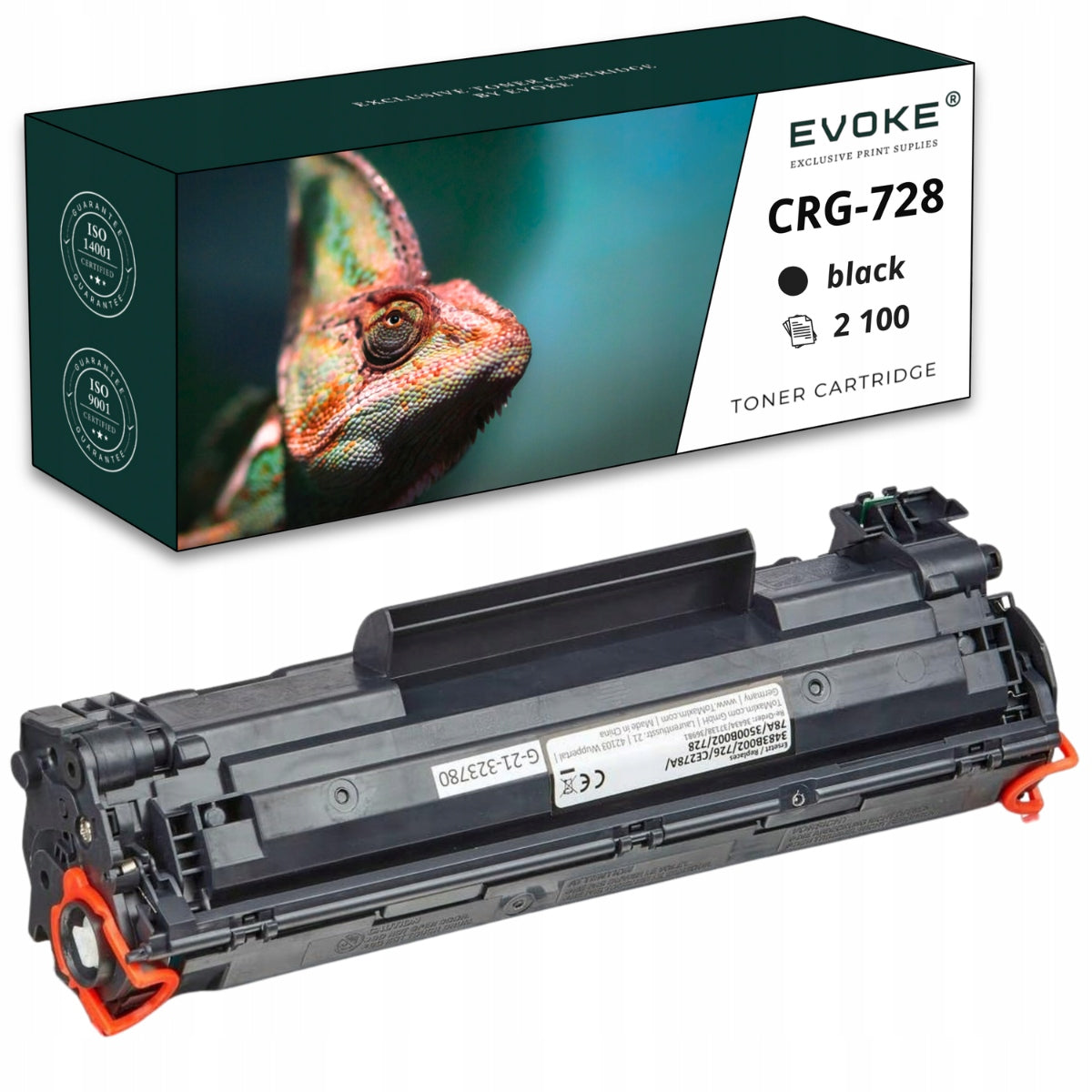 Toner cartridge for Canon CRG-728 black | 2100 pages | CRG-728