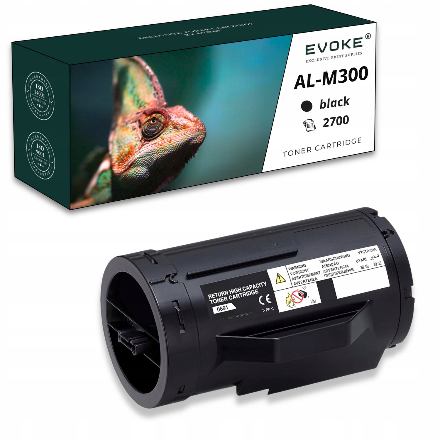 Toner cartridge for Epson C13S050689 black | 2700 pages | C13S-M300