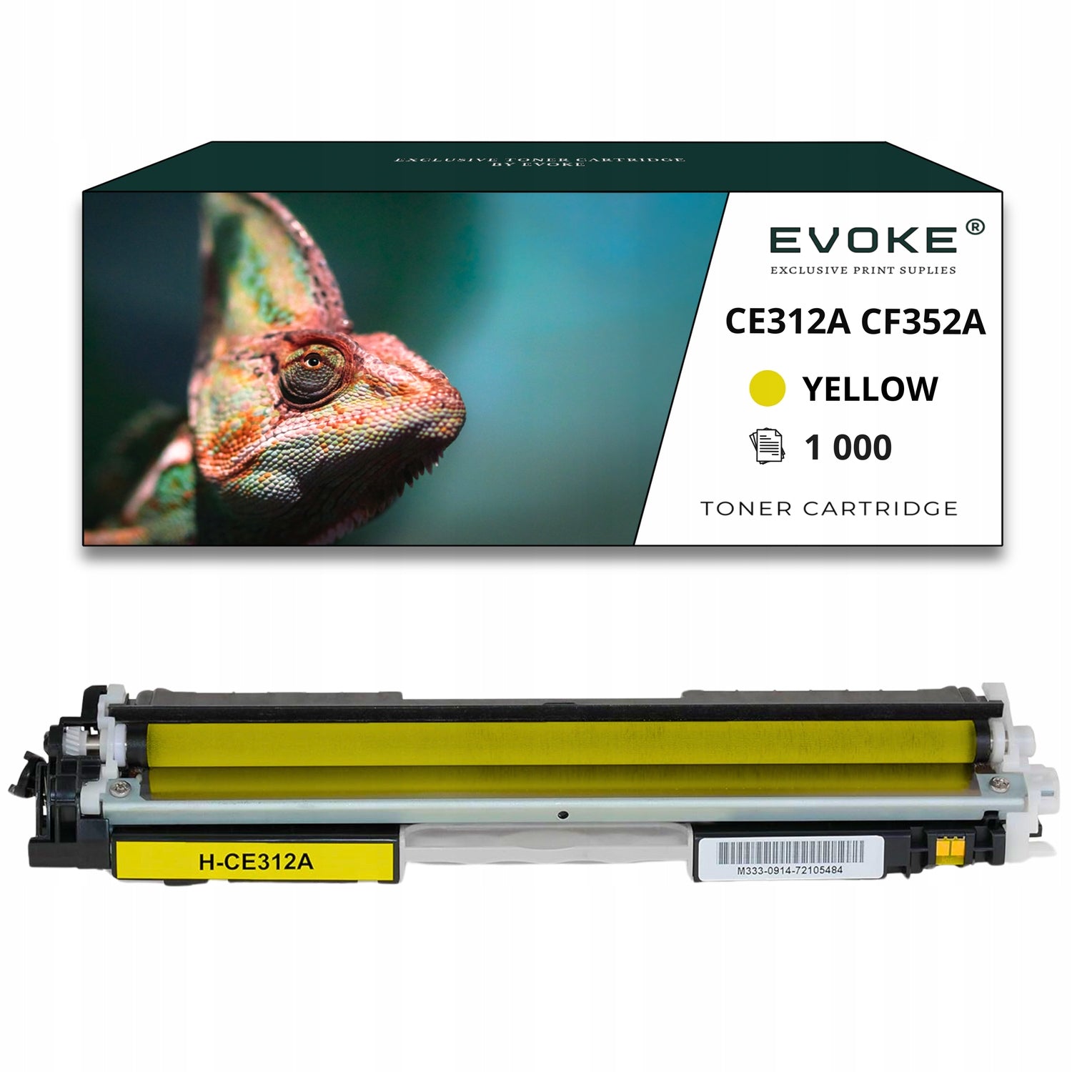 Toner cartridge for HP CE312A / CF352A yellow | 1000 pages