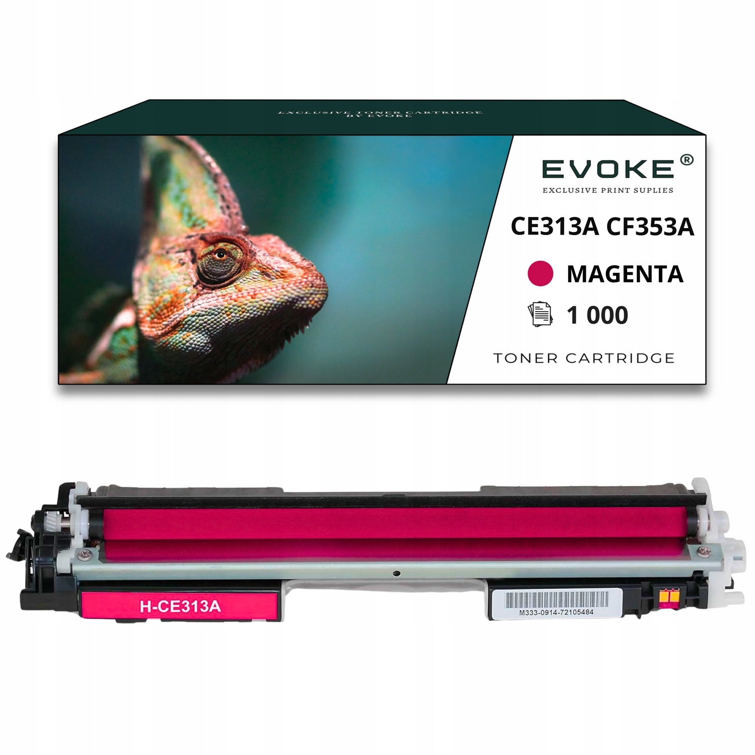 Toner cartridge for HP CE313A / CF353A red | 1000 pages