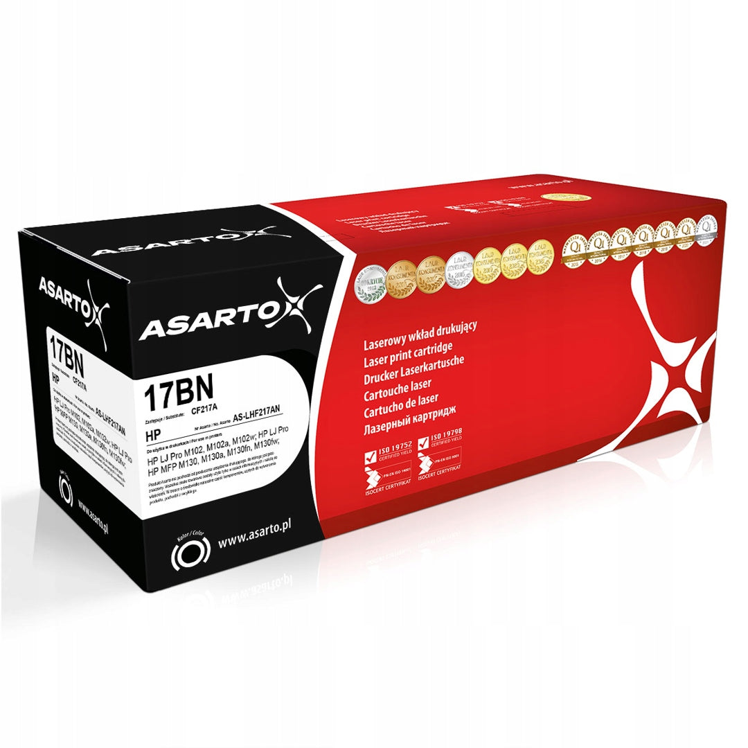 Toner cartridge for HP CF217A black (black)