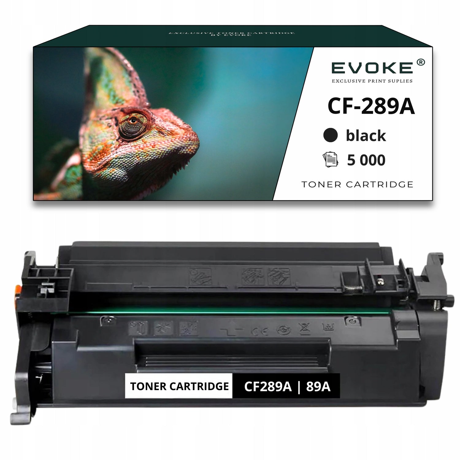 Toner cartridge for HP CF289A black | 5000 pages | CF-289A 89A WITHOUT CHIP