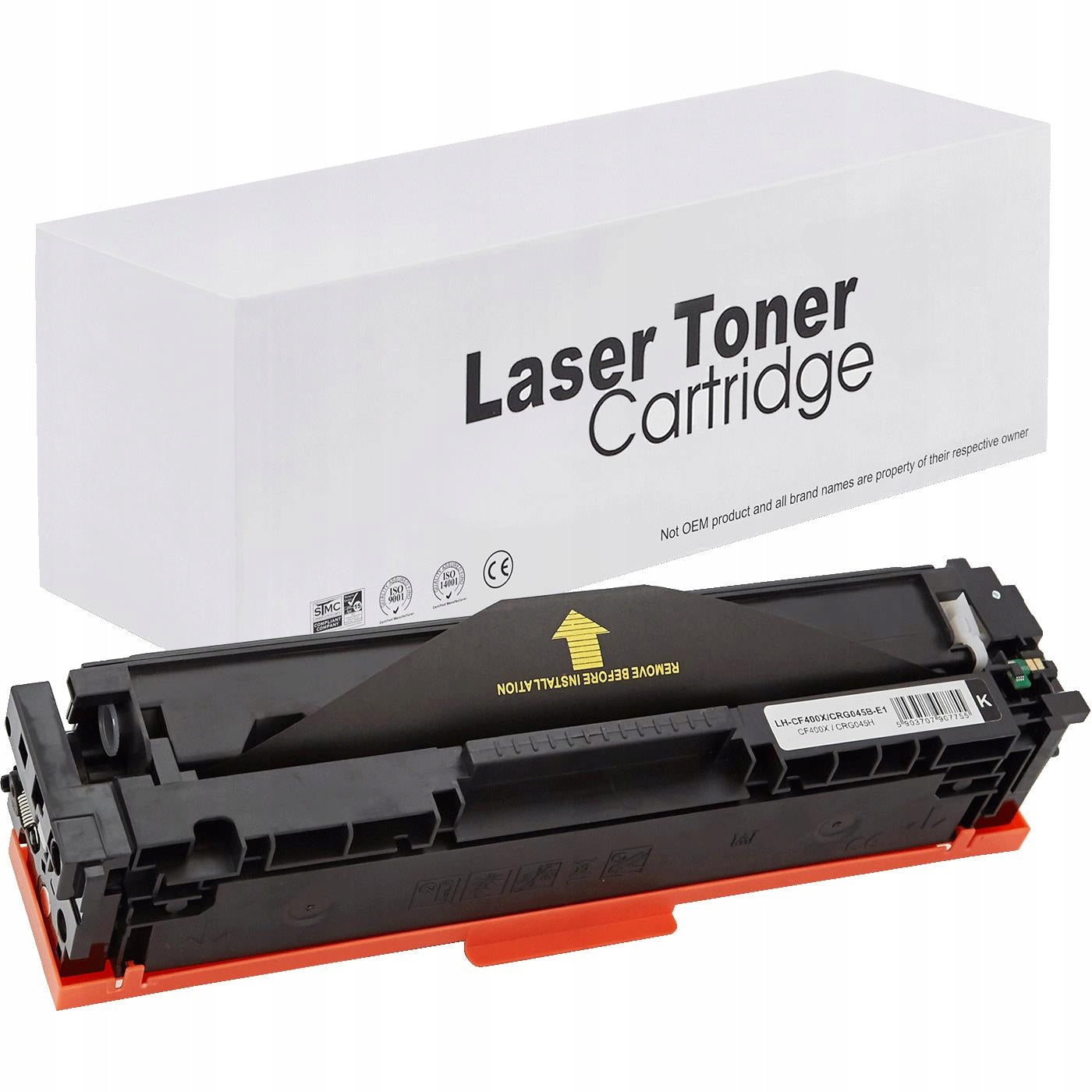 Toner cartridge for HP CF400X 201X black M252 M274 M277