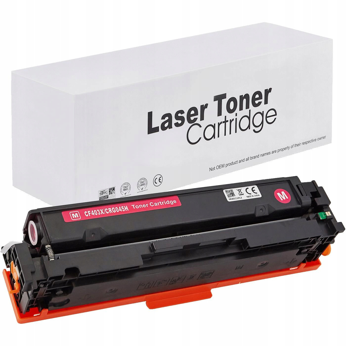 Toner cartridge for HP CF403X 201X magenta M252 M274 M277