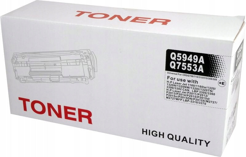 Toner cartridge for HP HQ5949A Q7553A black (black) EAN (GTIN) 6959080001961