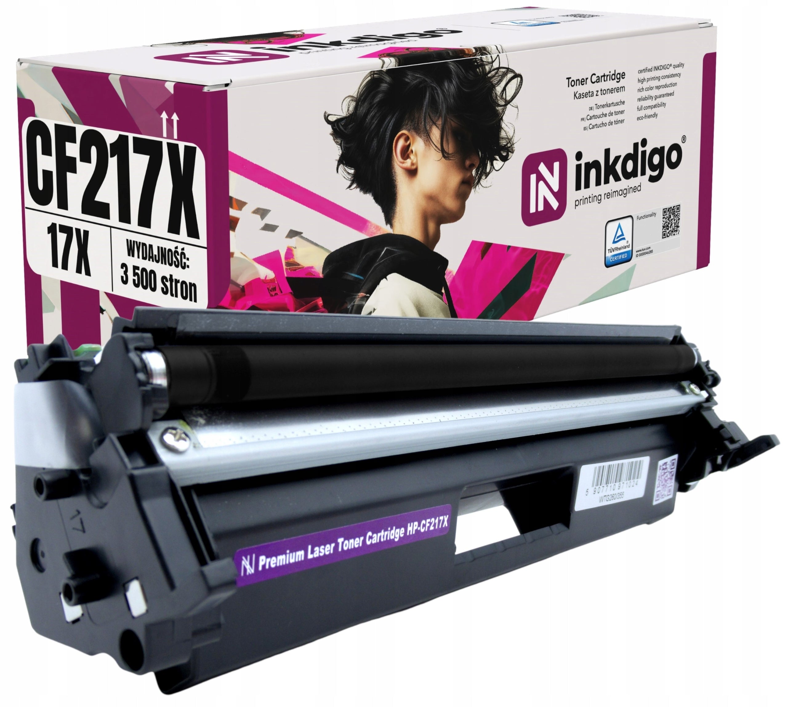 Toner cartridge for HP LASERJET PRO M102a M102w MFP M130a M130fn M130fw M130nw CF217A