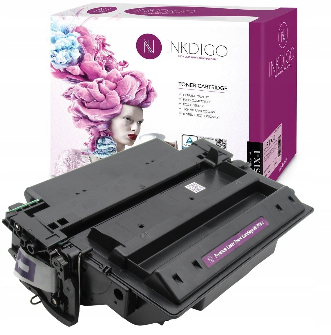 Toner cartridge for HP Laserjet P3005N P3005X Q7551X printer