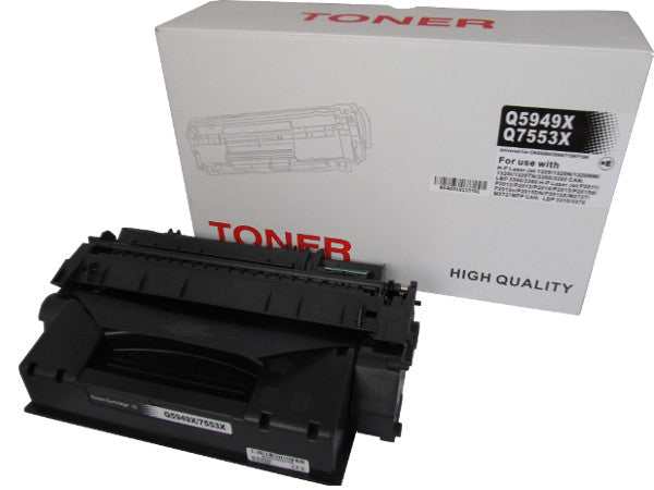 Toner cartridge for HPQ5949X HPQ7553X black (black) EAN (GTIN) 6959080008076