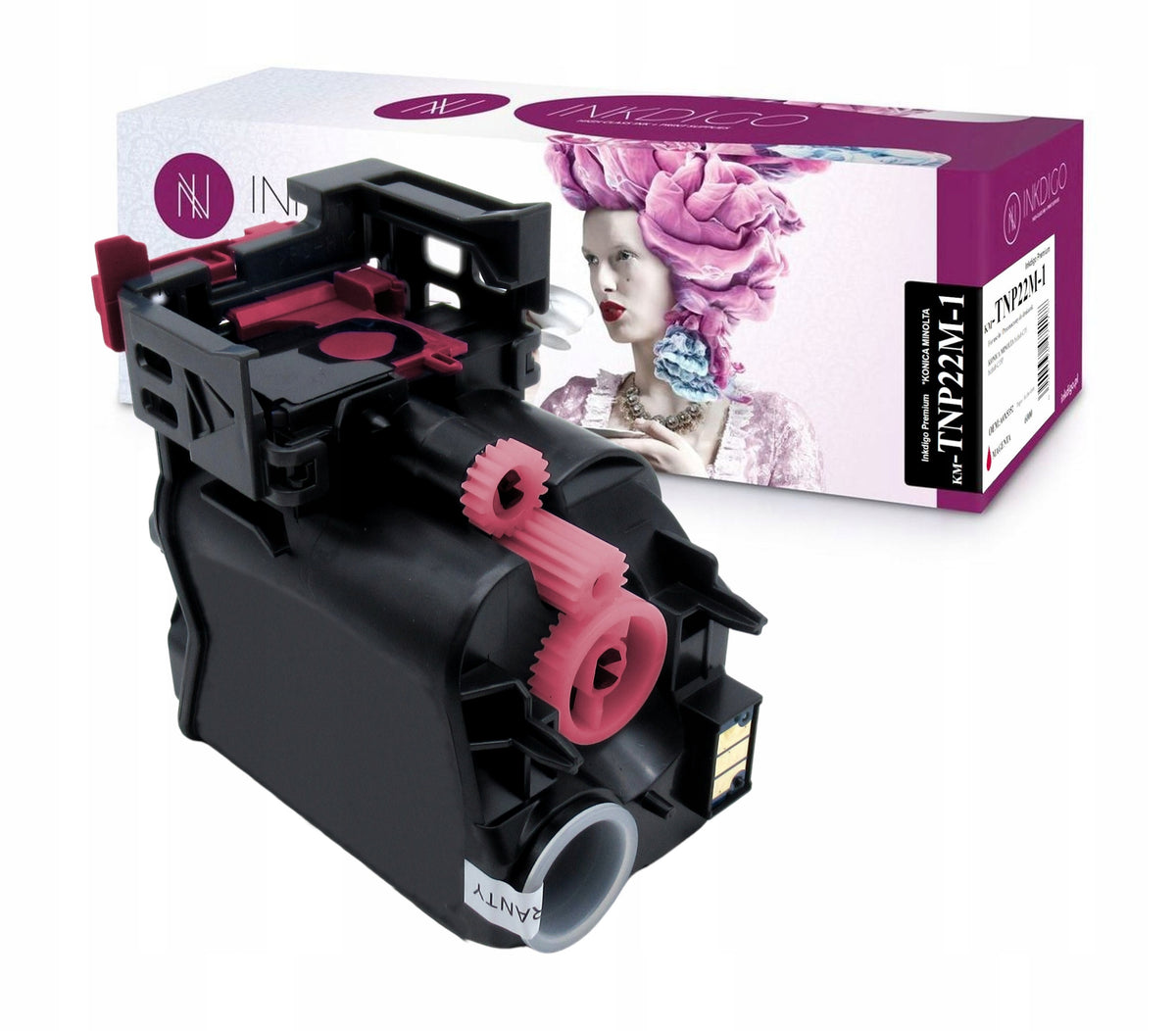 Toner cartridge for Minolta C35P printer replacement TNP-22M