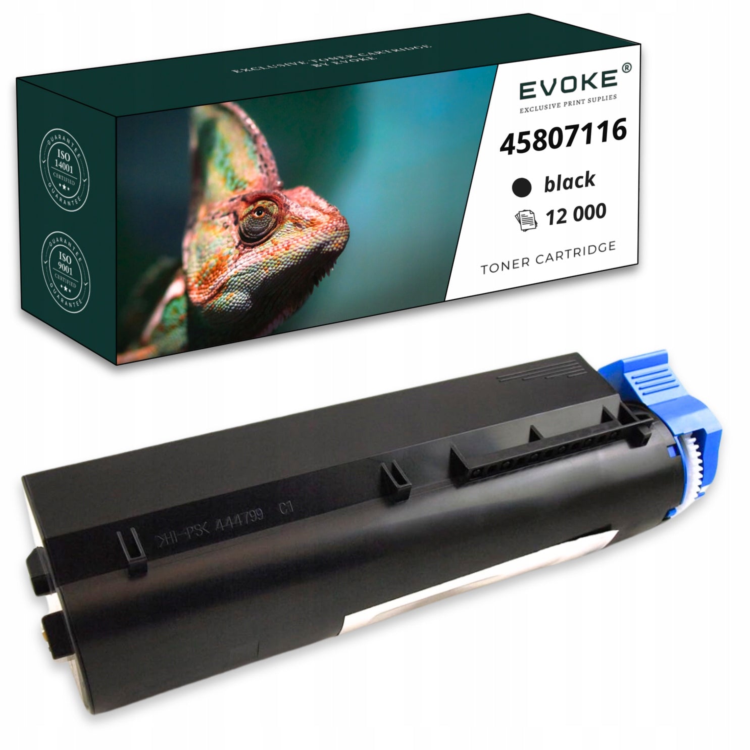 Toner cartridge for OKI 45807116 black | 12000 pages | ES4192