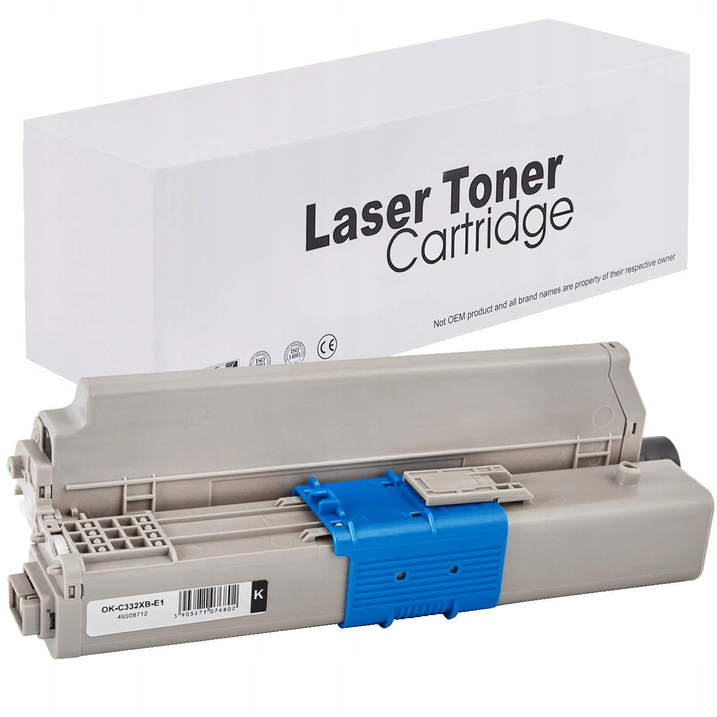 Toner cartridge for OKI C332 C332dn MC363 MC363dn 46508712 black