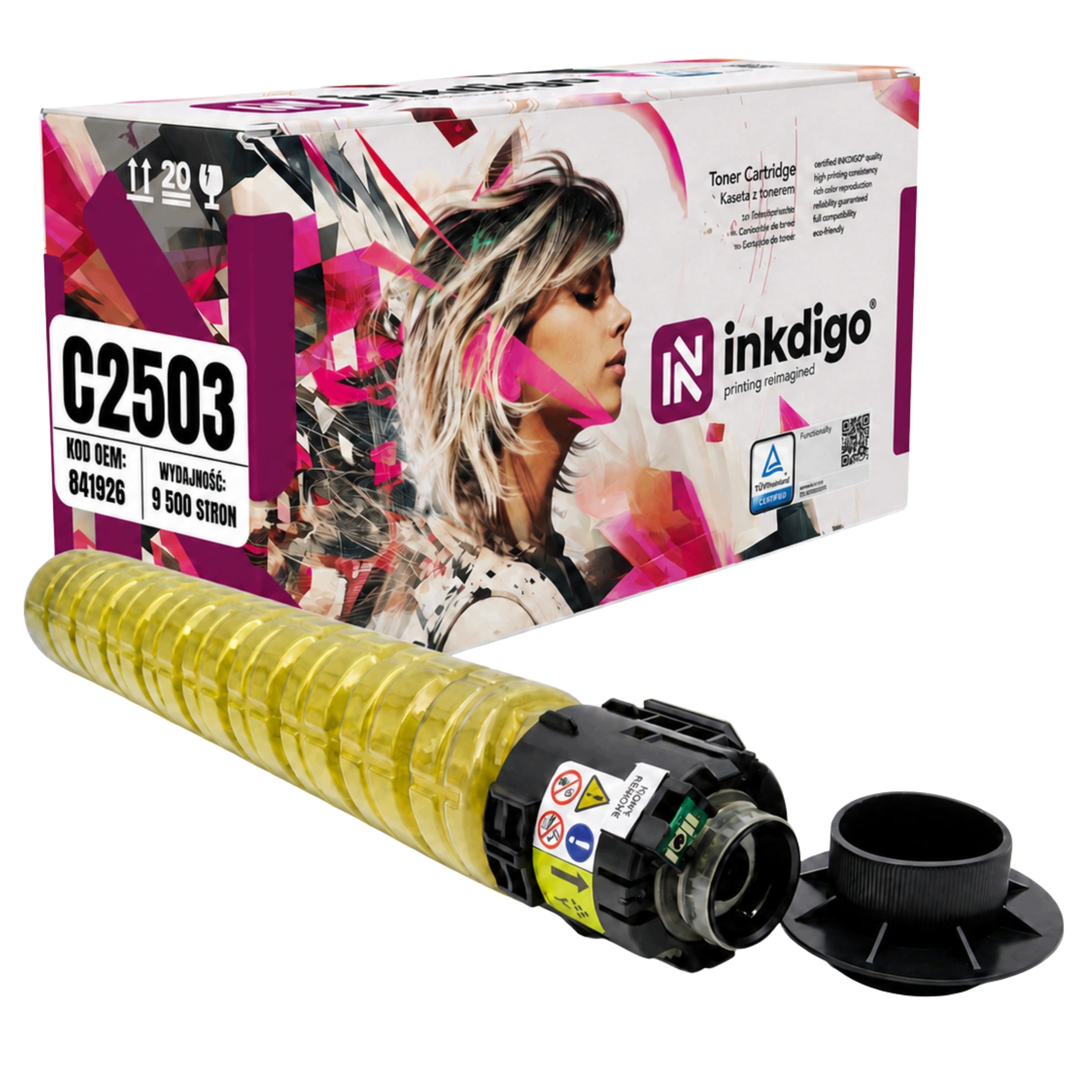 Toner cartridge for RICOH MP C2011 C2503SP C2503ZSP C2503 YEL