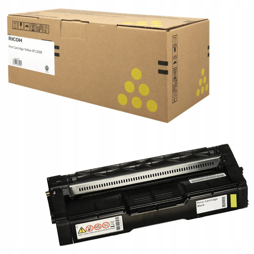 Toner cartridge for Ricoh SPC250 | 1,6 thousand (407546) Yellow Manufacturer Ricoh