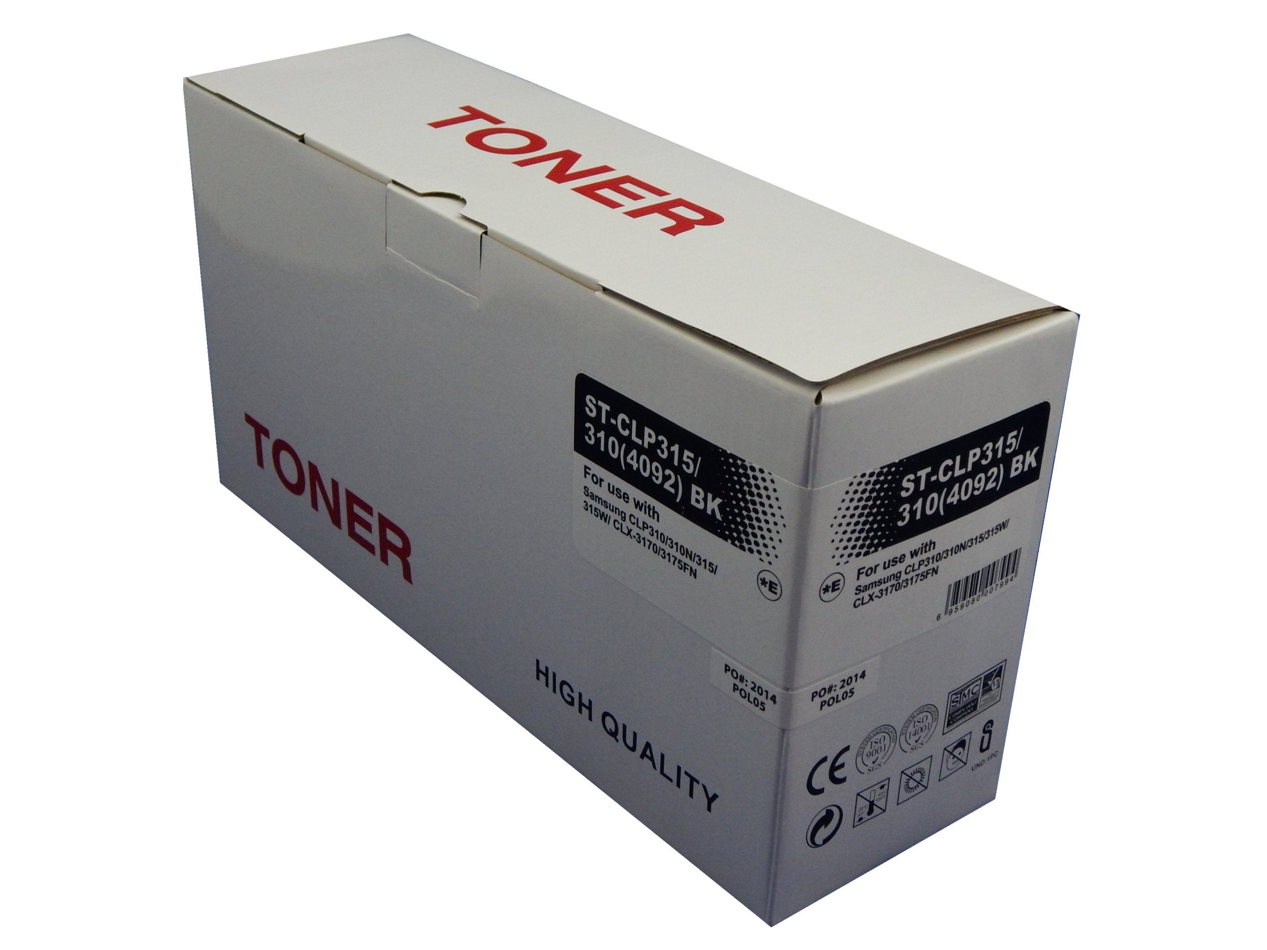 Toner cartridge for Samsung CLP310 CLP320 CLP315 CLP3170 CLP3175 CLP3185 black