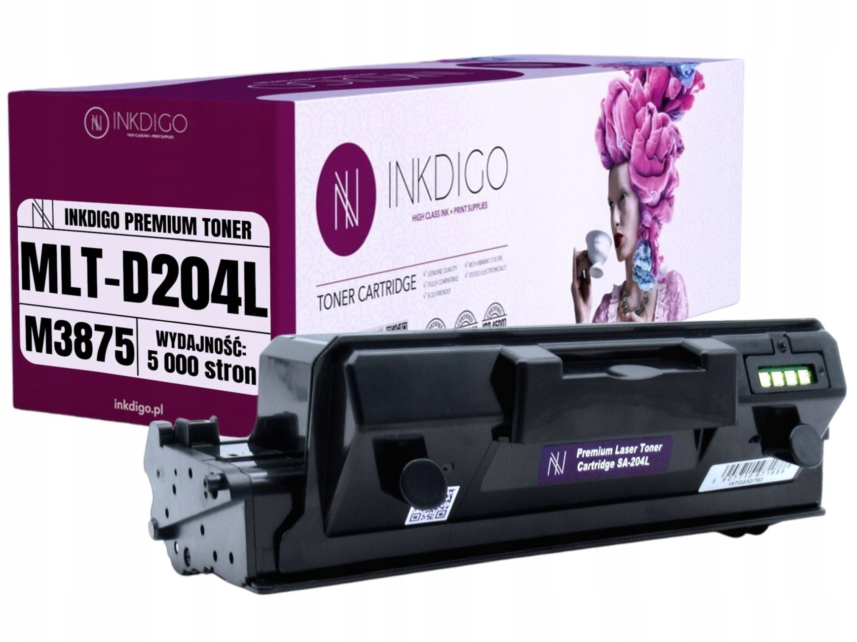 Toner cartridge for Samsung SL-M3825D SL-M3825ND SL-M3875FW MLT-D204L printer