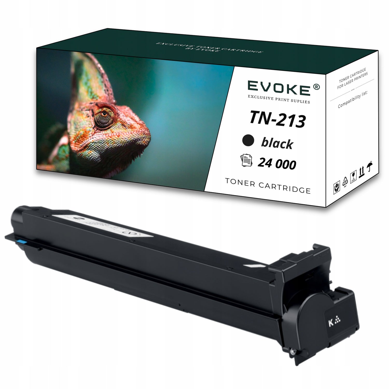 Toner cartridge for printer Konica Minolta TN-213 black | 24000 pages | TN213