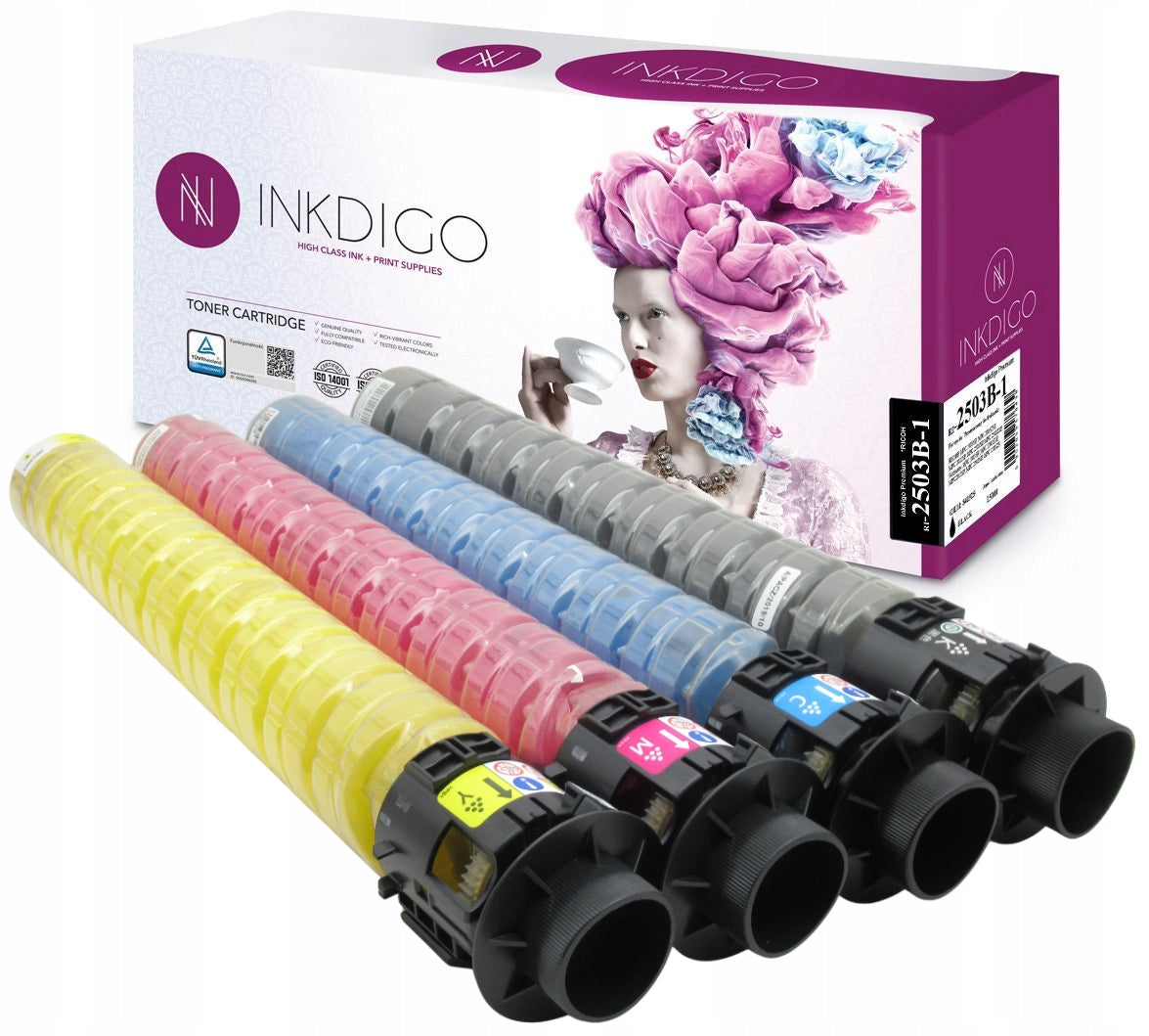 Toner cartridges for RICOH Aficio MPC 2004 2011 CMYK printer