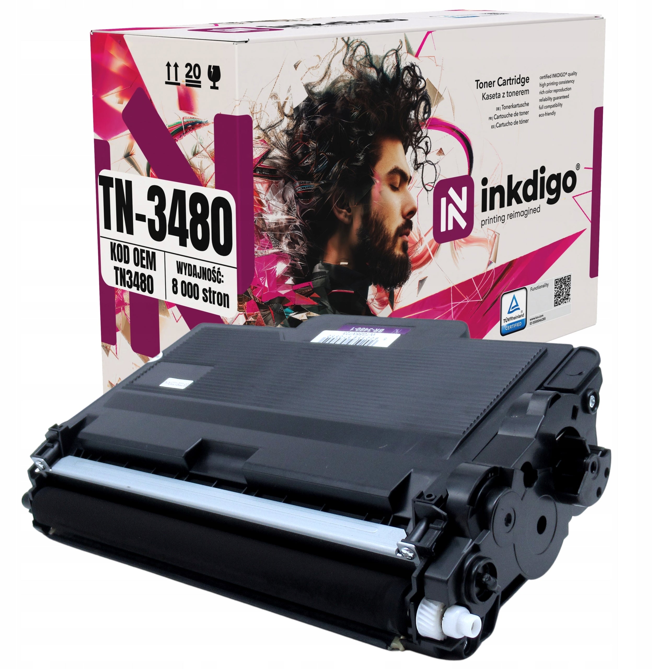 Toner for BROTHER TN-3480 MFC-L5700DN L5750DW L6800DW BROTHER HL-L6400DW