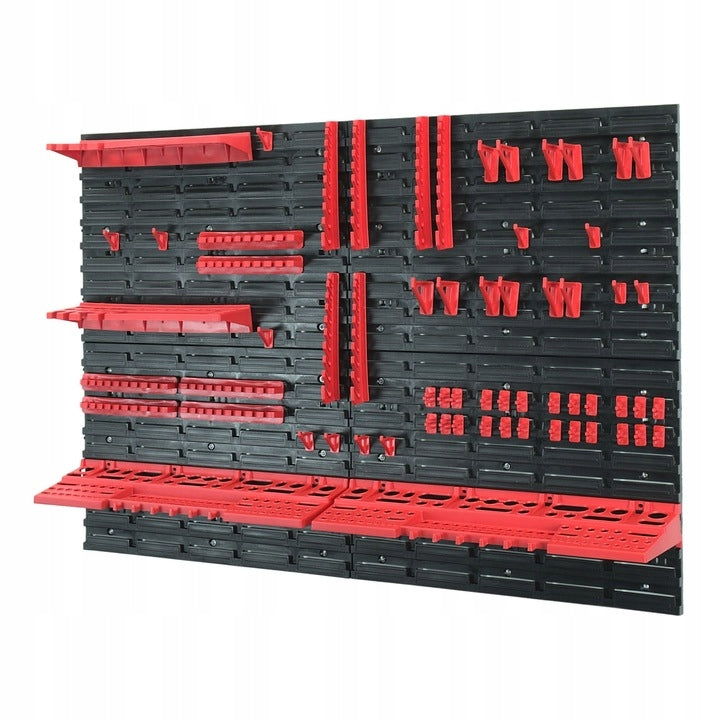 Tool Board 115x78cm, Workshop Wall with Tool Holders Kind pegboard